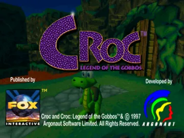 Croc - Legend of the Gobbos (EU) screen shot title